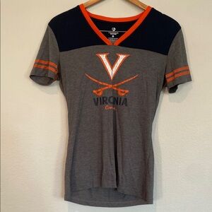 Colosseum Virginia Cavaliers Sleeve Tee. Size Large